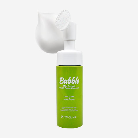 3W Clinic Mild Perfect Bubble Brush Foam Cleanser 150ml
