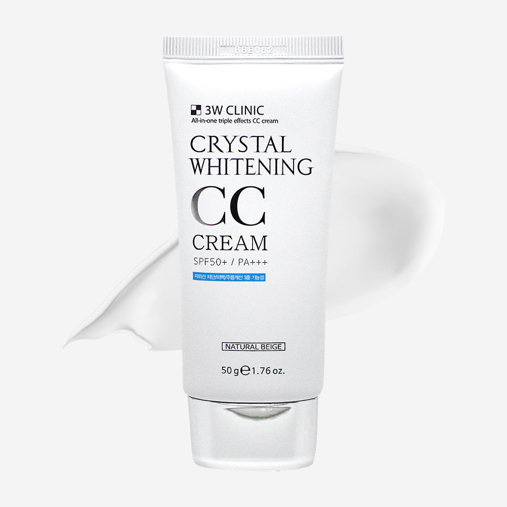 3W Clinic Crystal Whitening CC Cream Natural Beige 50g