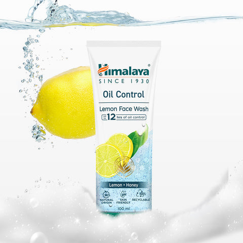 Himalaya Oil Control Lemon Face Wash Gel 100ml (1+1)