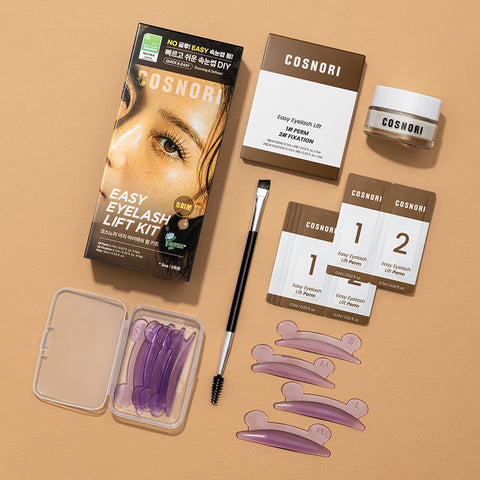 Cosnori Easy Eyelash Perm Kit (5 applications) (2 Pack)