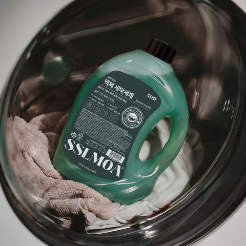 Clio Sseulmoa PowerClean Indoor-Dry Laundry Detergent Peony Scent 2.5L x4