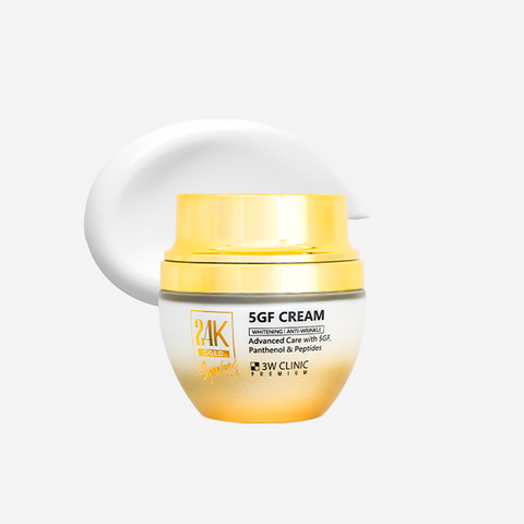 3W Clinic Premium 24K Gold Signature 5GF 4-Piece Set