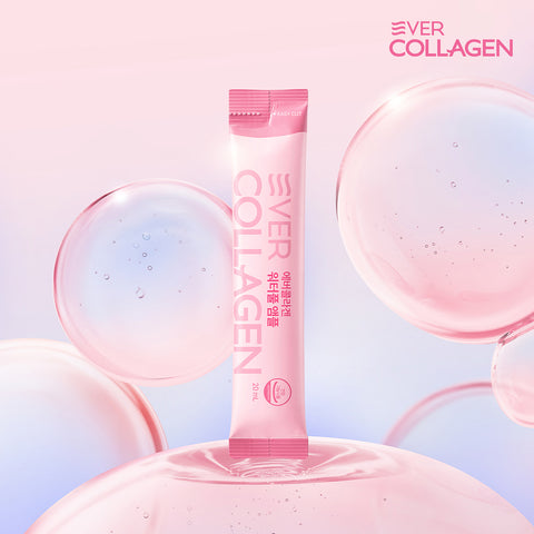 Newtree Ever Collagen Hyaluronic Waterful Ampoule 1 Box (14-Day Supply) GPH Low-Molecular Tri-Peptide