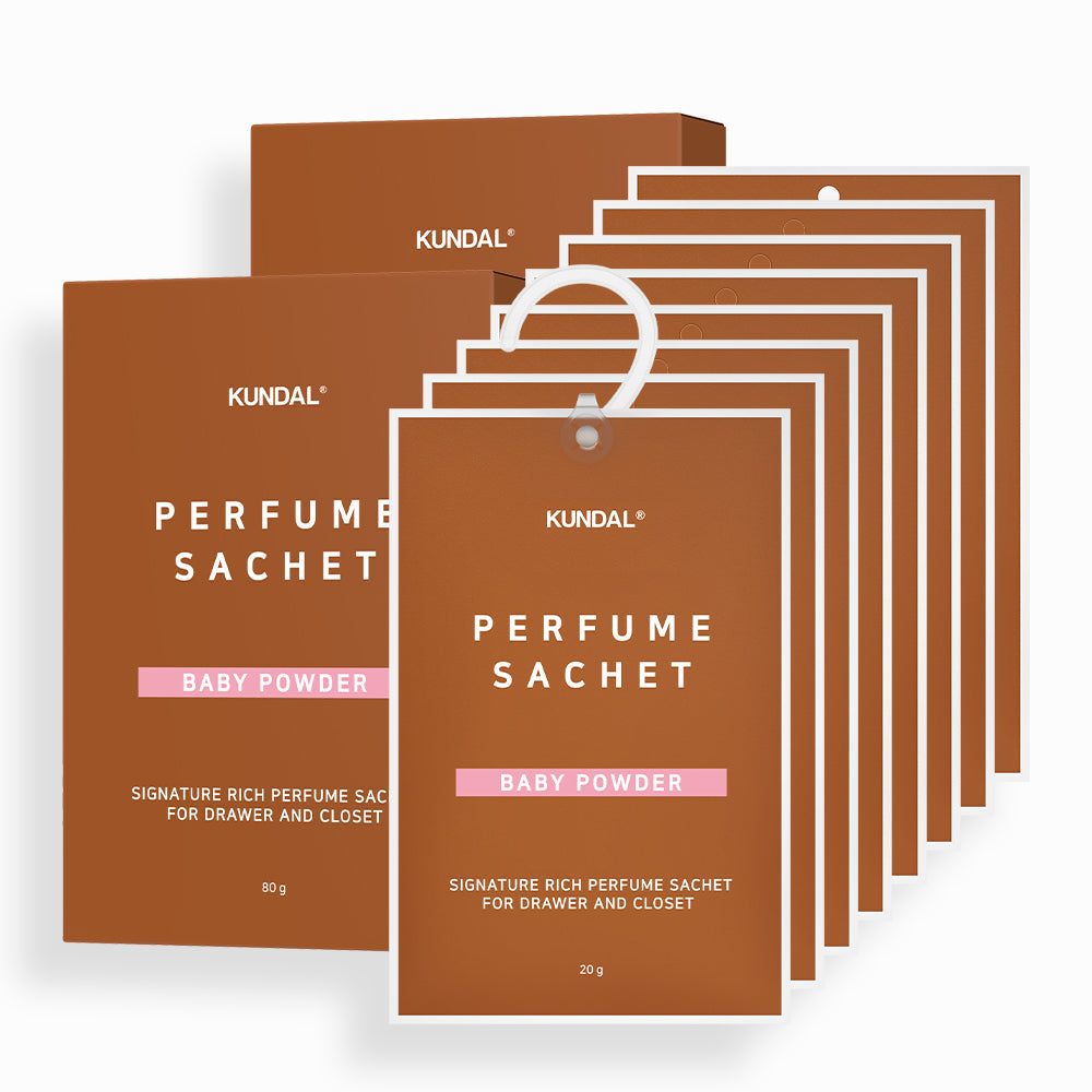Kundal Signature Rich Perfume Closet Hangers 20g (8-Piece set, 4+4)