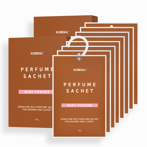 Kundal Signature Rich Perfume Closet Hangers 20g (8-Piece set, 4+4)