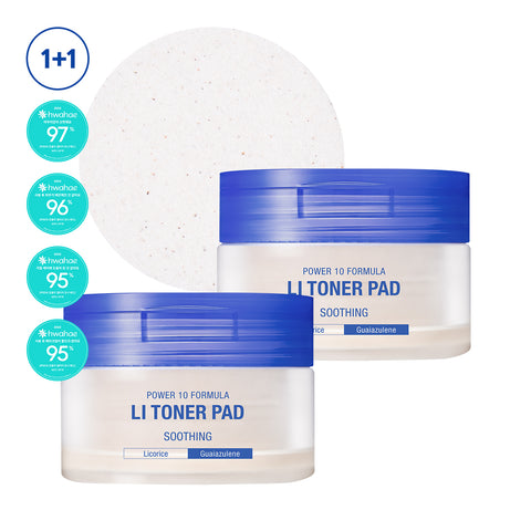 It's Skin Power 10 Licorice Toner Pad 60P (2 pack)