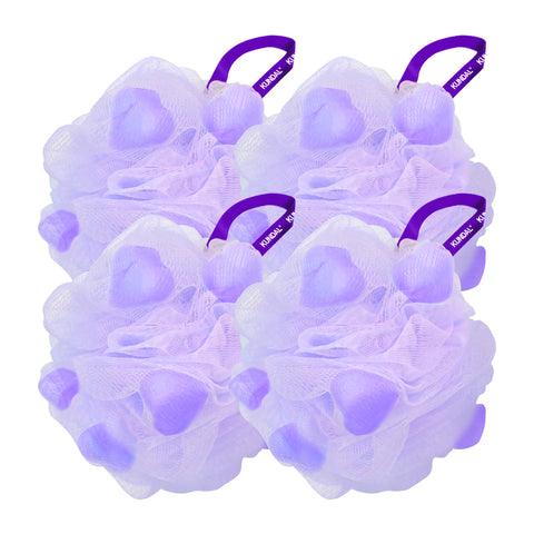 Kundal Soft Bubble Shower Ball 4 Pack