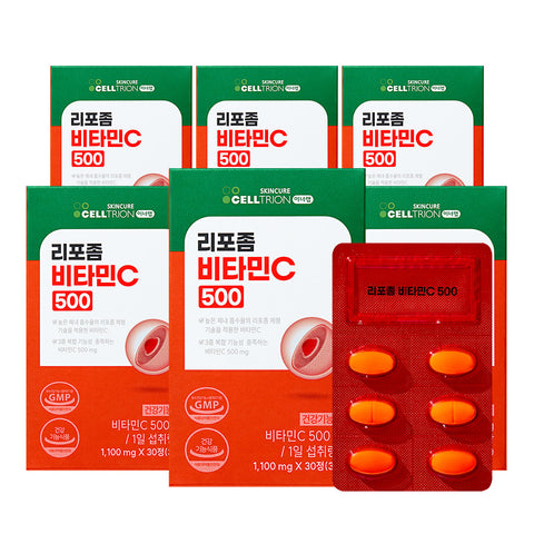 Celltrion InnerLab Liposome Vitamin C 500 (6-Box Set)