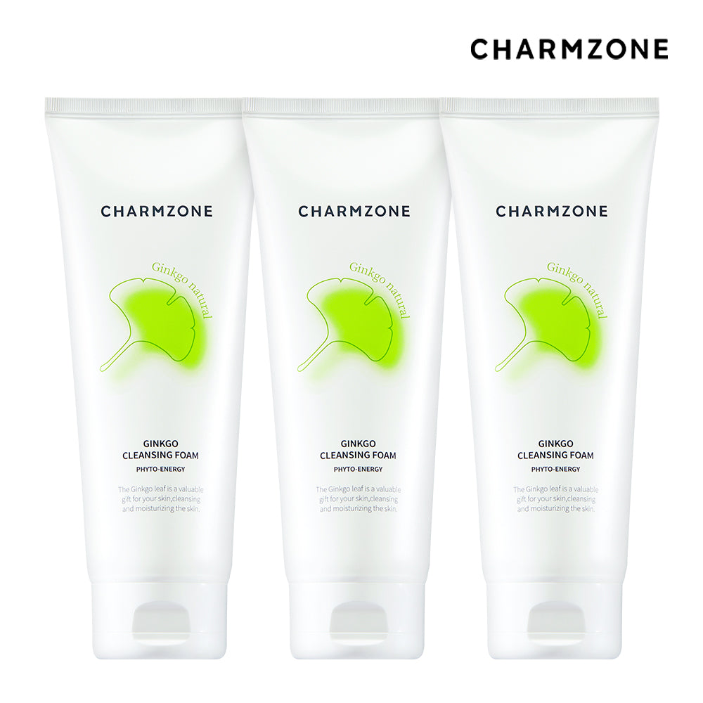 Charmzone Jinko Gentle Cleansing Foam 200ml (3 Pack)