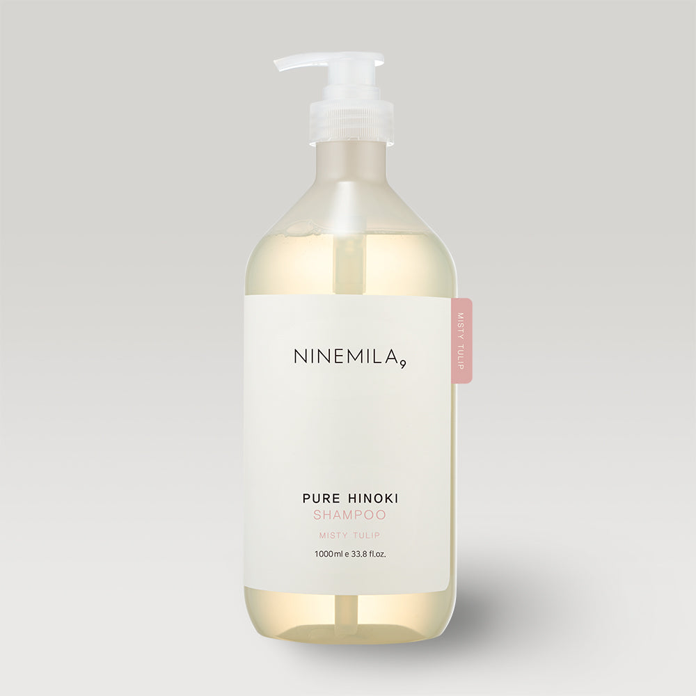 Ninemila Pure Hinoki Shampoo Misty Tulip 1L