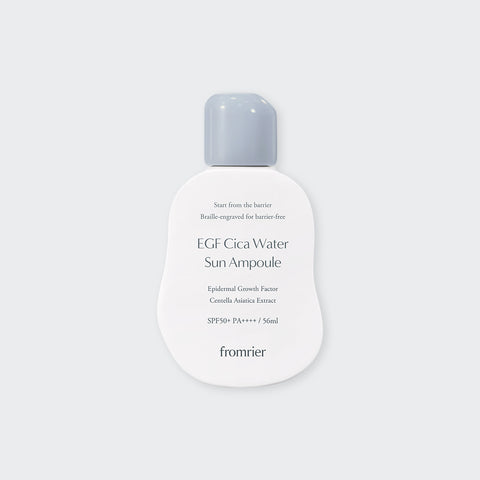 Fromrier Vegan EGF Cica Water Sun Ampoule 56ml