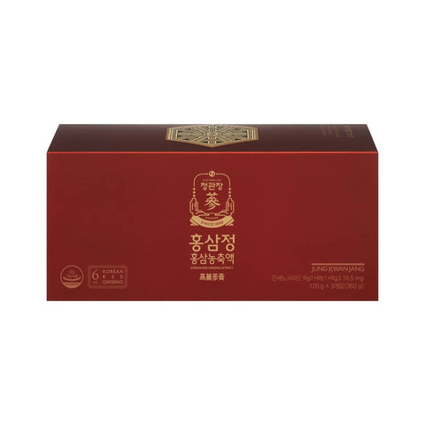JungKwanJang Red Ginseng Extract Gift Set 120g x 3 (4-Month Supply)