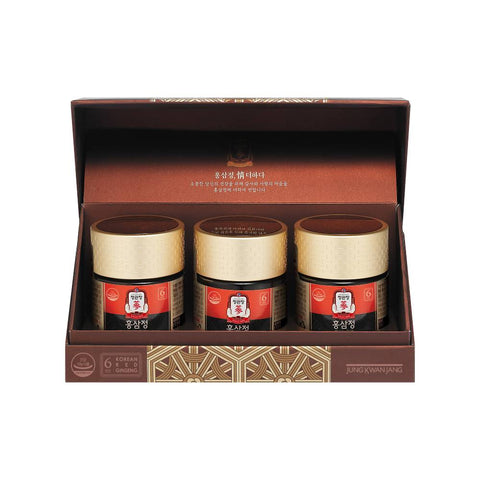 JungKwanJang Red Ginseng Extract Gift Set 120g x 3 (4-Month Supply)