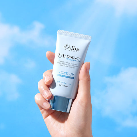 d'Alba Vegan Waterful Blue Tone-up Sun Cream 50ml
