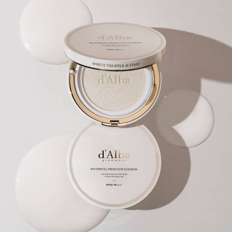 d'Alba Waterfull Fresh Sun Cushion 25g + Refill Set