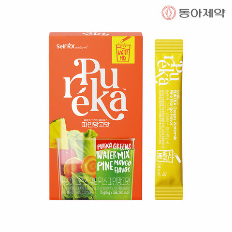 Dong-A Pharm Pureca Drinkable Salad Greens Water Mix Pine Mango 15 Sticks