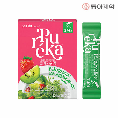 Dong-A Pharm Pureca Drinkable Salad Greens Crunch Strawberry Kiwi 15 Sachets