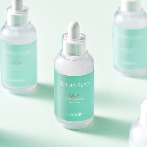 The Saem Derma Plan Cica Soothing Barrier Ampoule Set