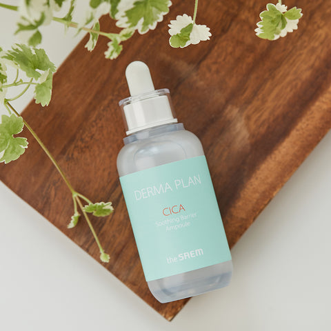 The Saem Derma Plan Cica Soothing Barrier Ampoule Set