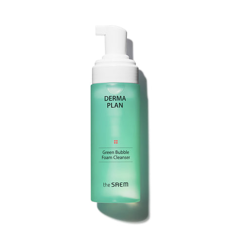 The Saem Derma Plan Green Bubble Foam Cleanser