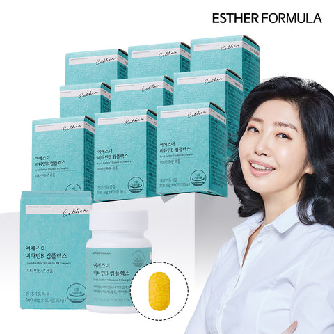 Esther Formula Vitamin B Complex (8-in-1 Vitality Energy Care) 60 tablets 10 pack