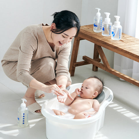 FRANKLIIN Bath & Shampoo 500ml Concentrated All-in-One Top-to-Toe Baby Wash