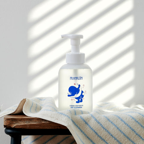 FRANKLIIN Baby Hip Cleanser Foam 500ml (11 Ingredients)