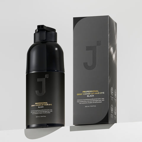 Jsoop Professional Self Gray-Cover Shampoo Hair Dye, Natural Brown (300ml)