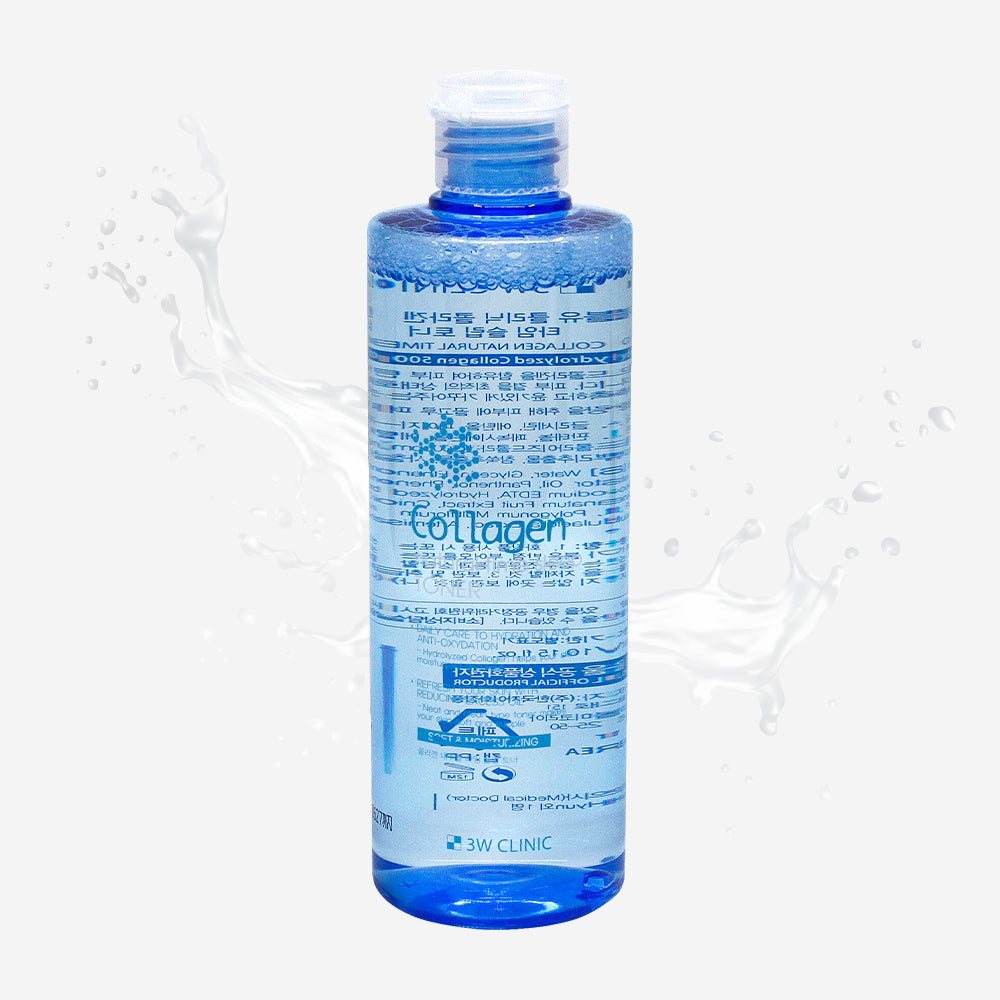 3W Clinic Collagen Natural Time Slip Toner 300ml