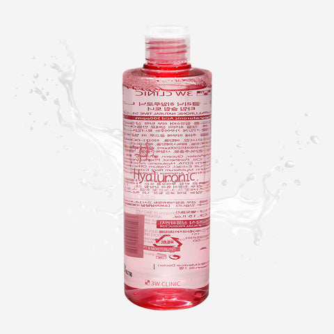 3W Clinic Hyaluronic Natural Time Slip Toner 300ml