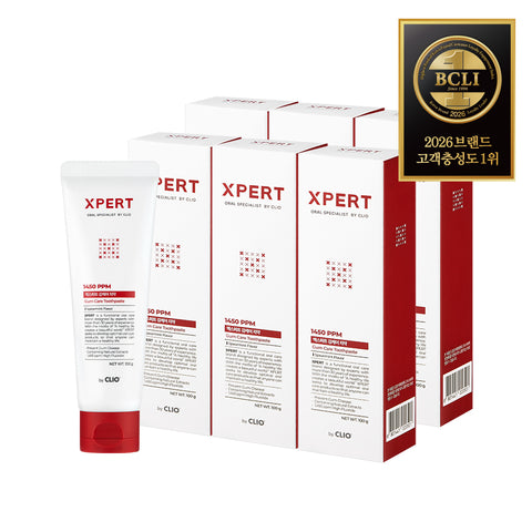 Clio Dentimate New 1450 High-Fluoride Toothpaste 150g - 3+3 Pack