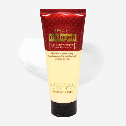 3W Clinic Collagen Crystal Peeling Gel 180ml