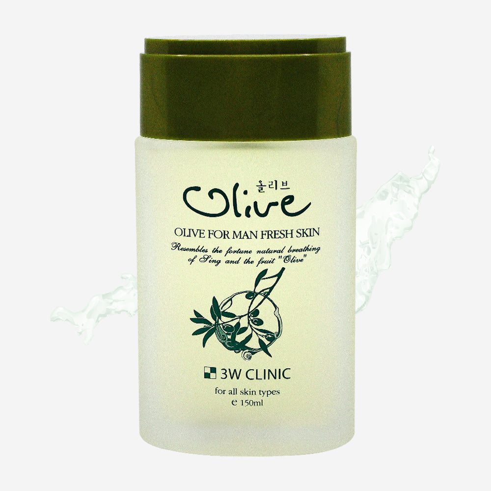 3W Clinic Olive For Men Fresh Skin 150ml