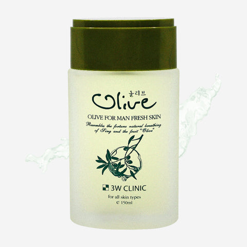 3W Clinic Olive For Men Fresh Skin 150ml