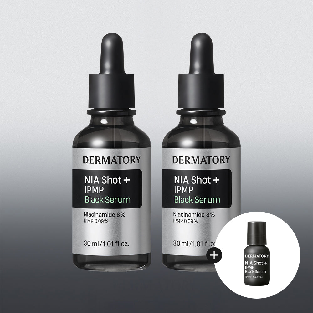 Dermatory NiaShot IPMP Trouble Black Serum 30ml x2