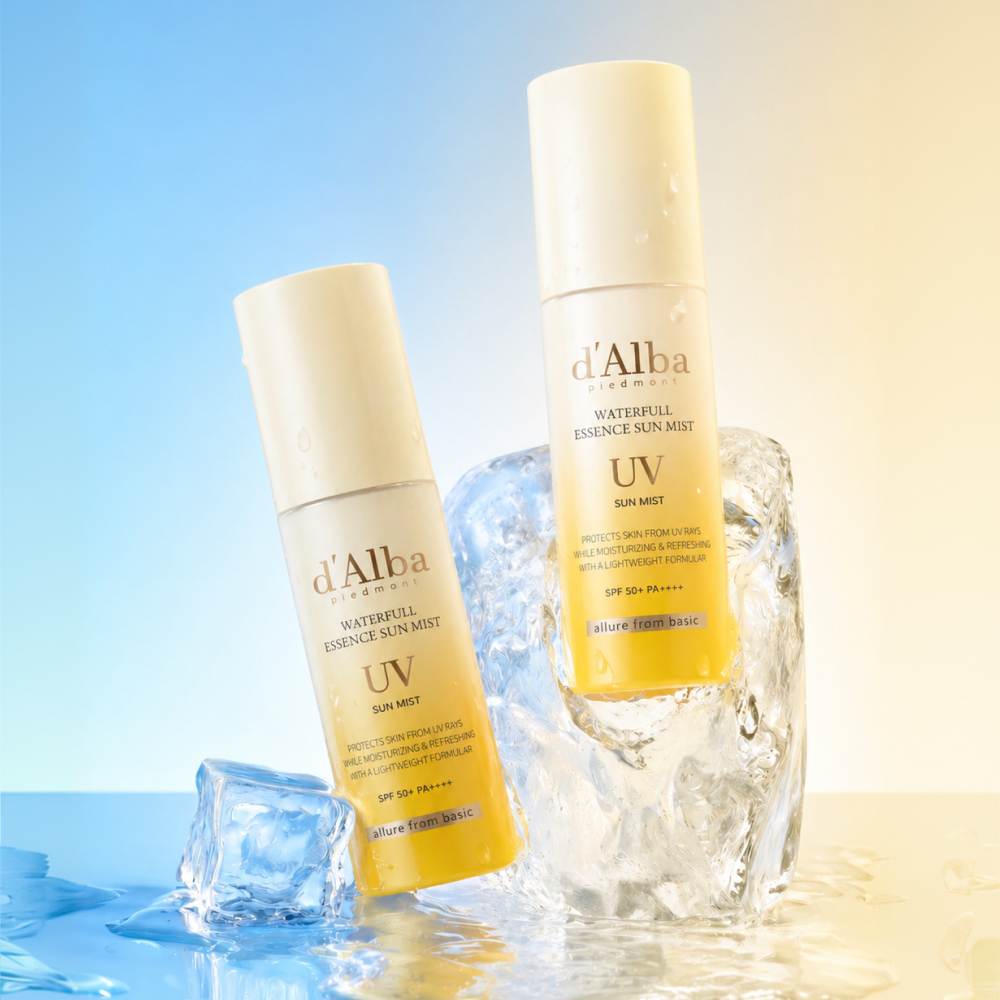 d'Alba Waterful Essence Sun Mist SPF50+ PA++++ 50ml x2