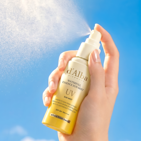 d'Alba Waterful Essence Sun Mist SPF50+ PA++++ 50ml x2