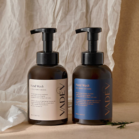 Vadev 1+1 Large Hand Wash Pump 500ml - Foaming Hand Soap (1+1 Promotion)