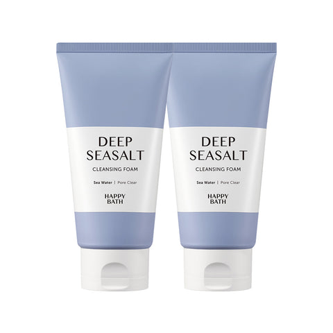 Happy Bath Natural Cleansing Foam White Clay 150g (2 pack)
