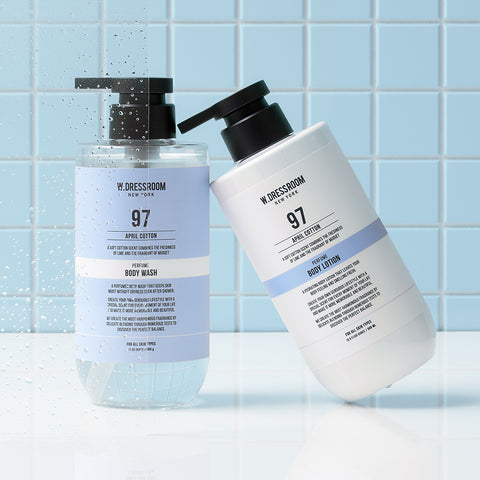 W.Dressroom Perfume Bodywash & Body Lotion 500ml (2 Pack)