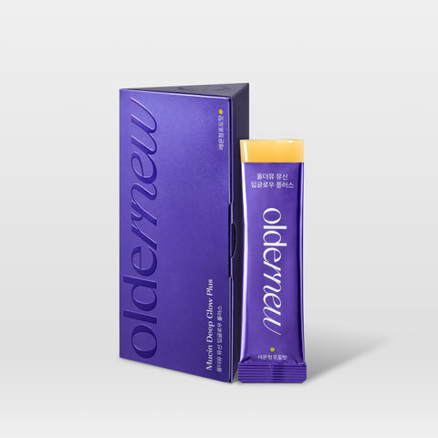 Oldernew Musin Deep Glow Plus Lemon & Green Grape Flavor (1 box 10 packs)