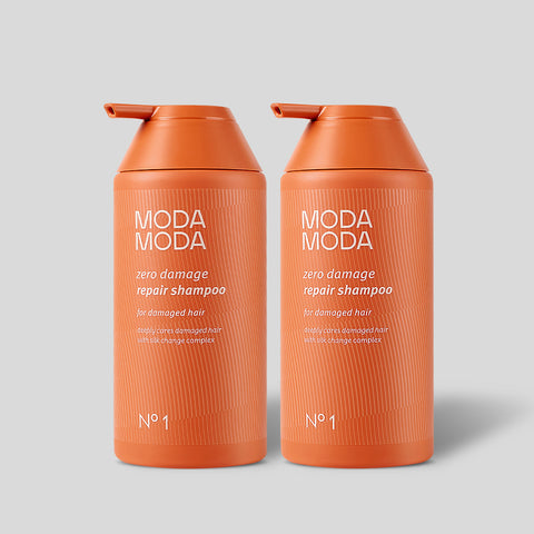MODAMODA Zero Damage Repair Shampoo 500g (2 Pack)