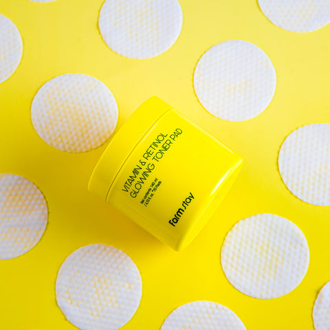 Farmstay Vitamin & Retinol Glowing Toner Pads (70 pads)