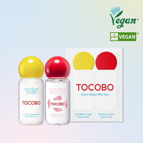 Tocobo AHA BHA Lemon Toner Deluxe Mini 30 mL (2 Pack)