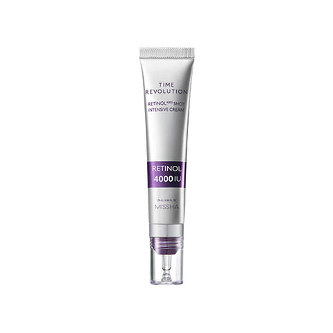 MISSHA Time Revolution Retinol 4000 Shot Intensive Cream 25ml (2 Pack)