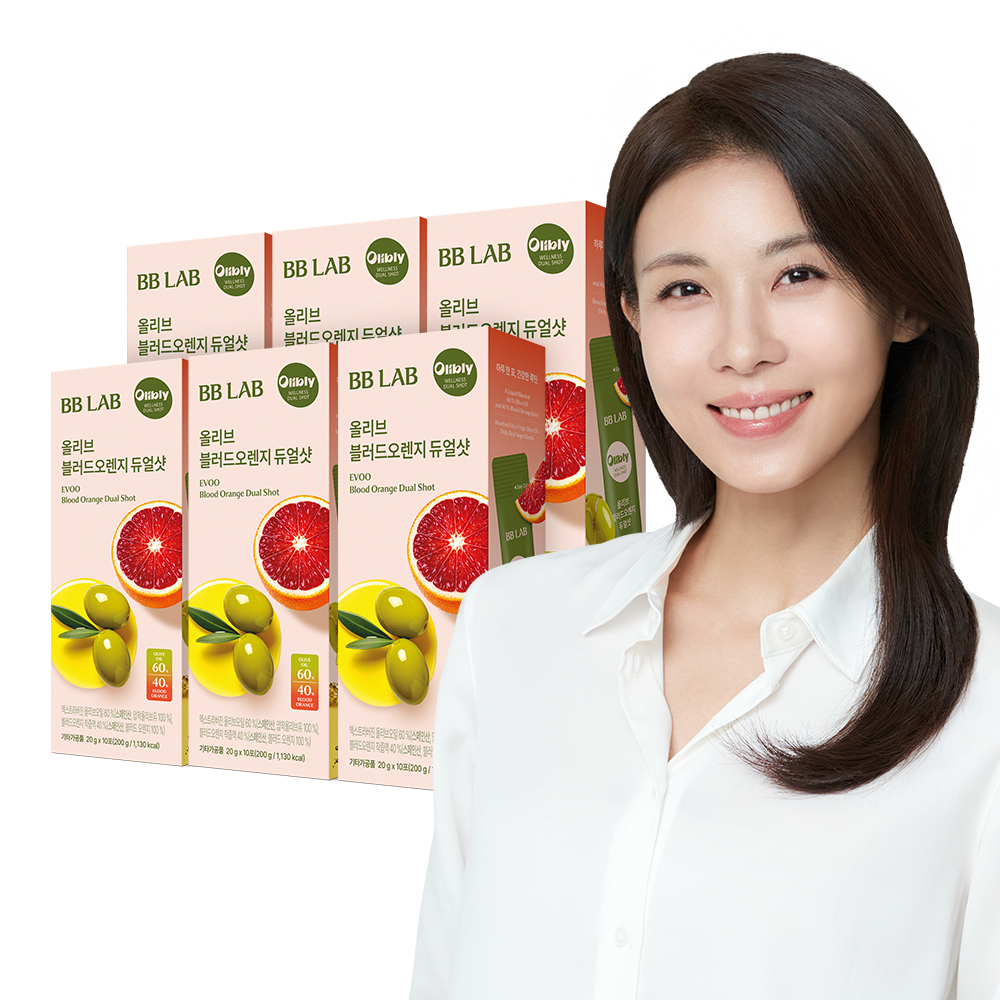 Nutrione BB Lab Olive Blood Orange Dual-Shot Stick (10 sticks x 6)