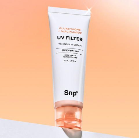 SNP Gold Collagen Perfection Eye Patch 60 Patches + Glutathione Tone-Up Sun Cream 50ml