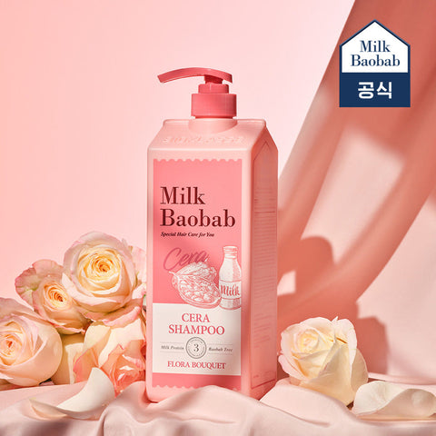 Milk Baobab Cera Shampoo Flora Bouquet, 1.2L