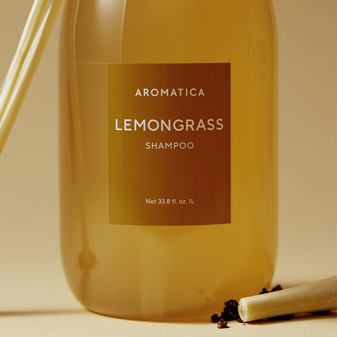 Aromatica Lemongrass Hair Loss Care Shampoo 1L