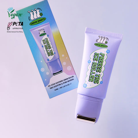 Chasing Rabbit Freeze Tag Ice Roller 50ml Vegan Cooling Pore Serum
